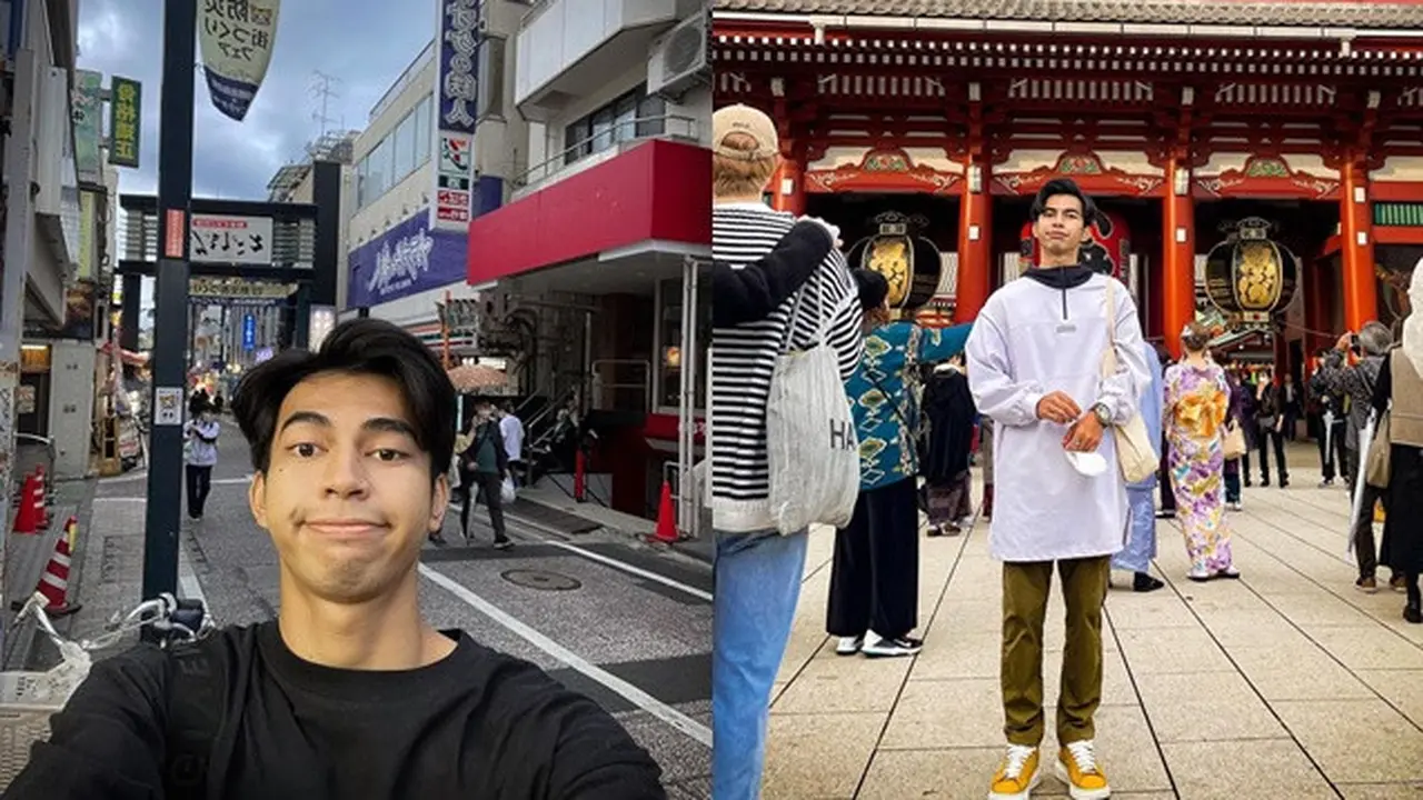 Diisukan Didepak dari Rans Entertainment, Ini 6 Potret Dimas Ahmad di Jepang