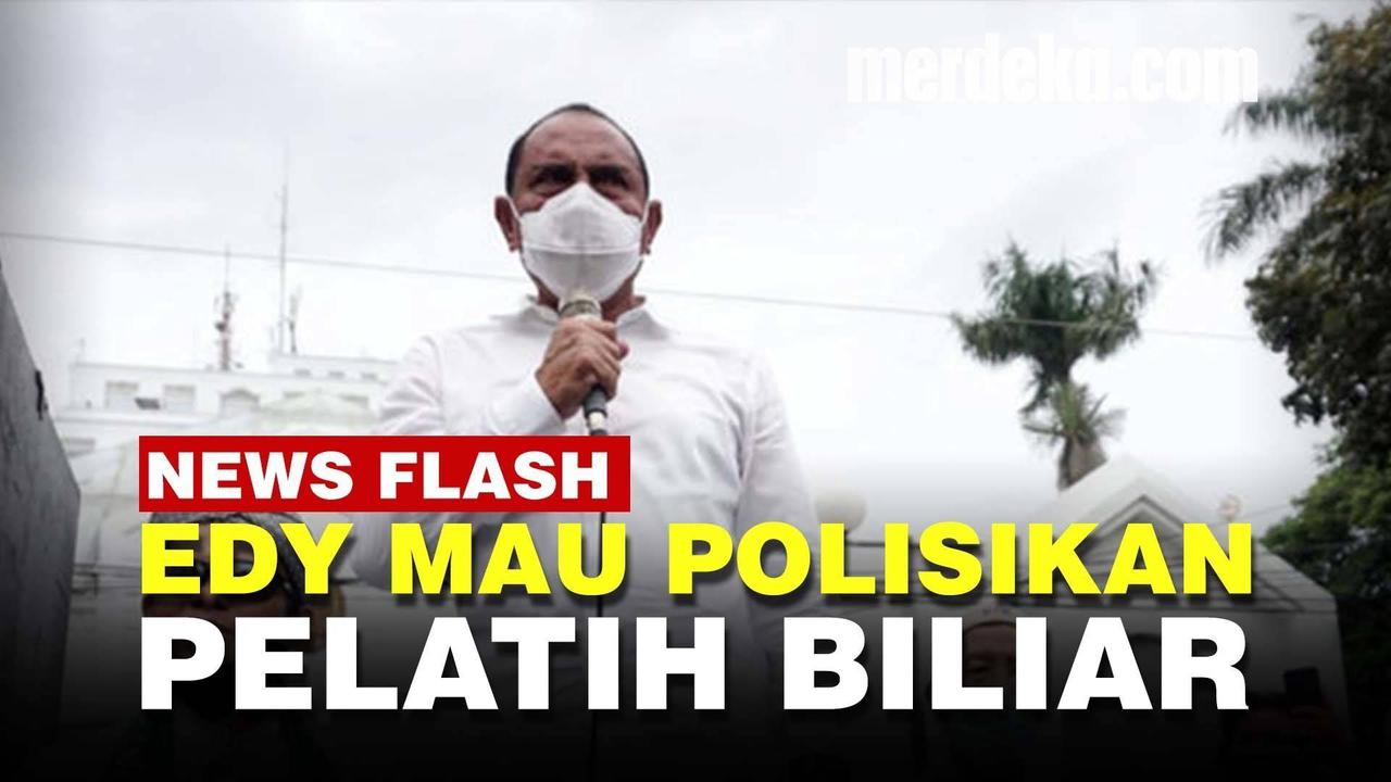 VIDEO: Alasan Gubernur Sumut Edy Rahmayadi Mau Laporkan Balik Pelatih Biliar