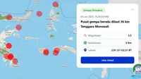 Gempa Hari Ini di Indonesia Saat Akhir Pekan Minggu 5 Januari 2025 Getarkan Morowali, Sulteng