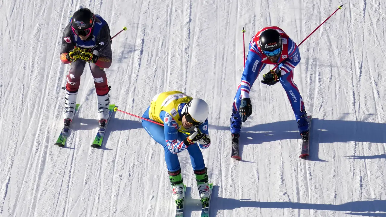 Uji Coba Arena Ski Olimpiade Musim Dingin Beijing 2022