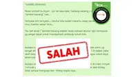 Cek Fakta sambal bawang cegah covid-19