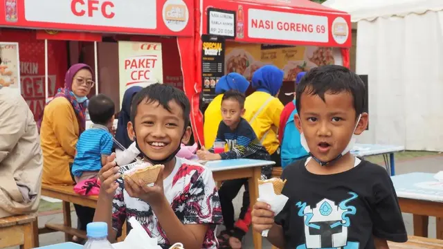 Ide Quality Time di Akhir Pekan Bareng Anak dengan Cicip 20 Es Krim hingga Lomba Mewarnai