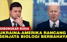 VIDEO: Klaim Rusia Punya Dokumen Ukraina Didanai AS Bangun Senjata Biologi