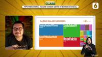 Ismail Fahmi ketika menjadi narasumber di Virtual Class.