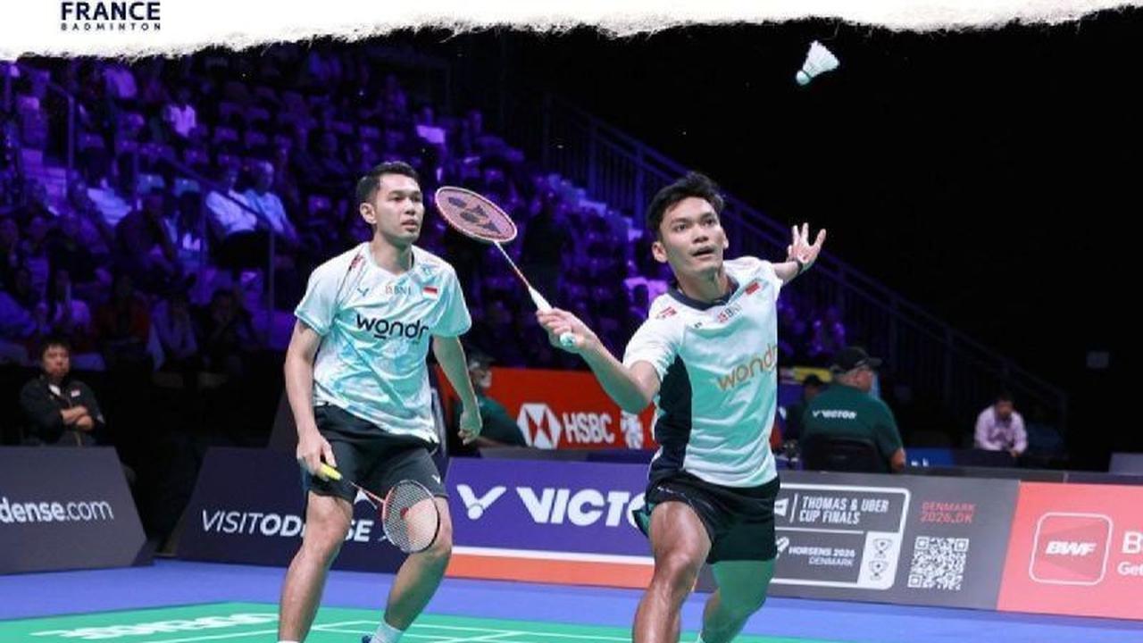 Siap Habis-habisan di Final: Fajar/Fikri Bidik Gelar French Open 2025, Akankah Pecahkan Dominasi Kim/Seo?