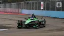 Setelah sesi kualifikasi, gelaran Formula E Jakarta 2025 akan berlanjut ke balapan utama yang dijadwalkan berlangsung mulai pulul 15.05 WIB. (Liputan6.com/Herman Zakharia)