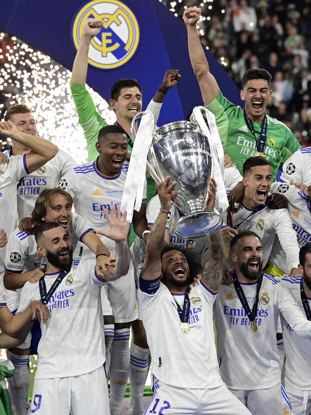 FOTO: Selebrasi Pemain Real Madrid Saat Juara Liga Champions