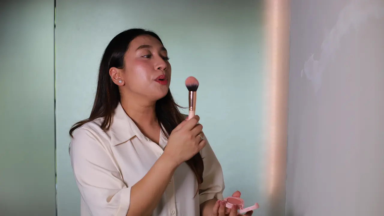 Bersihkan brush makeup