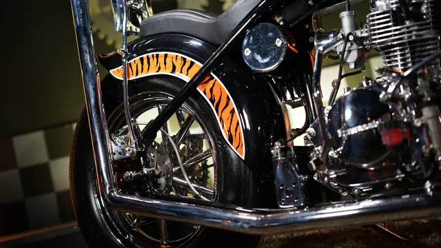Motor Kustom Chopper Muka Dua Ini Tampil Istimewa (Ist)