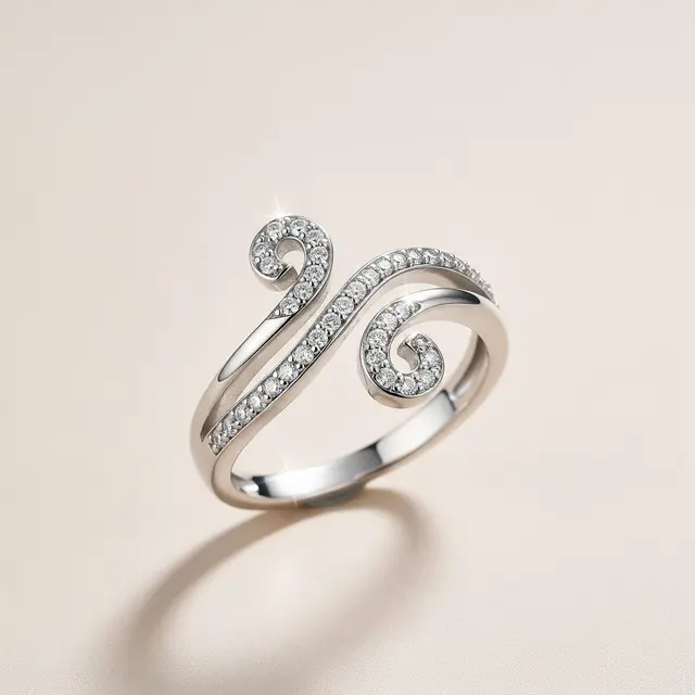 Cincin Emas 10 Gram Desain Mewah