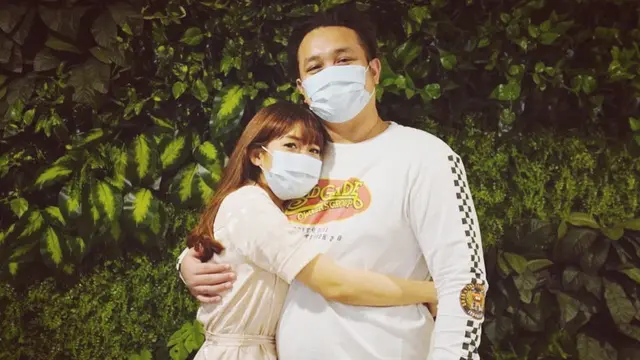 Adiezty Fersa dan Gilang Dirga. (Foto: Instagram @adieztyfersa)