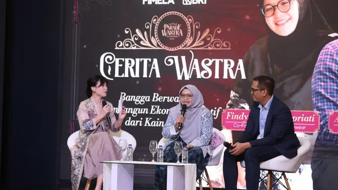 Findmeera Dailywear di Panggung Parade Wastra Nusantara (foto/dok: fimela.com)