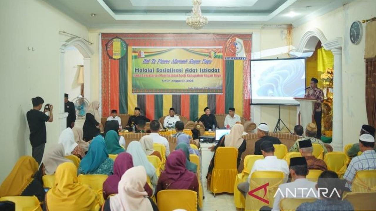 Tahukah Anda? Pemkab Nagan Raya Gencar Sosialisasikan Pentingnya Pelestarian Adat Aceh untuk Jati Diri Bangsa