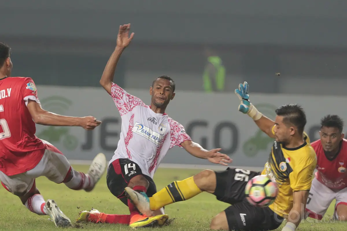 Persija Jakarta, Liga 1 2017, Persipura Jayapura