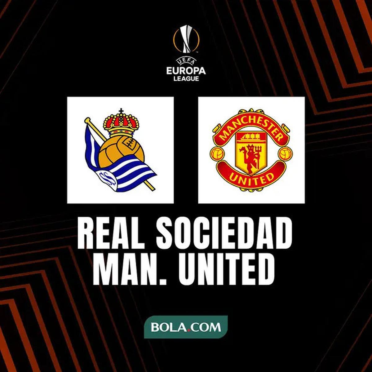 Link Live Streaming Liga Europa Real Sociedad vs Manchester United, Jumat 7 Maret 2025 Pukul 00.45 WIB di Vidio