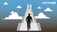 Banner Infografis Bola Panas Usulan Usia Capres-Cawapres Minimal 35 Tahun. (Liputan6.com/Abdillah)
