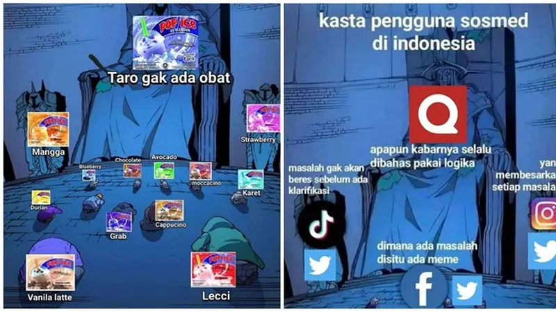 6 Meme Tingkatan Kasta Ini Relate dengan Masyakarat, Sering Jadi Tolak Ukur