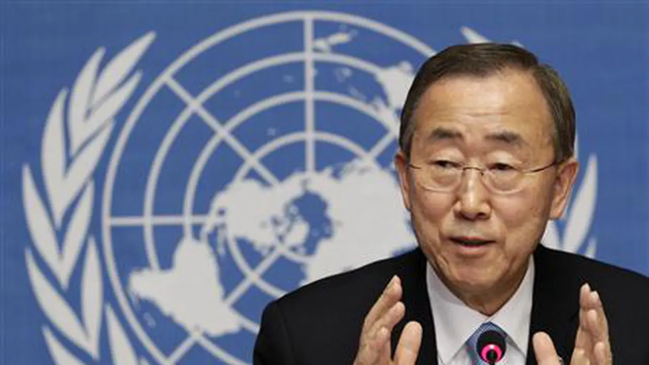 Sekjen PBB Ban Ki-moon 