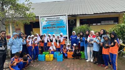Edukasi Lingkungan Pertamina Patra Niaga: Program Sekar Tingkatkan Literasi Siswa Pesisir Medan