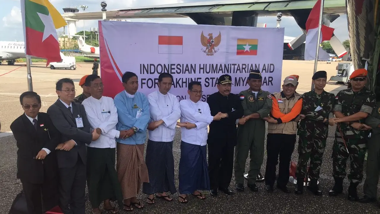 Apresiasi pemerintah Myanmar atas bantuan RI untuk Rohingya di Rakhine State. (Dokumentasi KBRI Yangon)