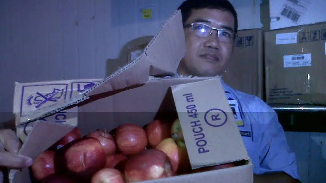 BPOM Banten Bakal Uji Lab Apel yang Diduga Berbakteri