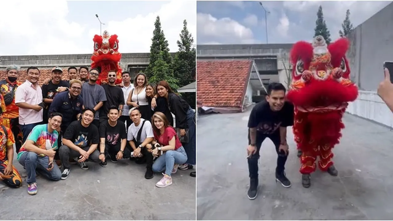 6 Potret Kejutan Ultah Okin Mantan Suami Rachel Vennya, Didatangkan Barongsai
