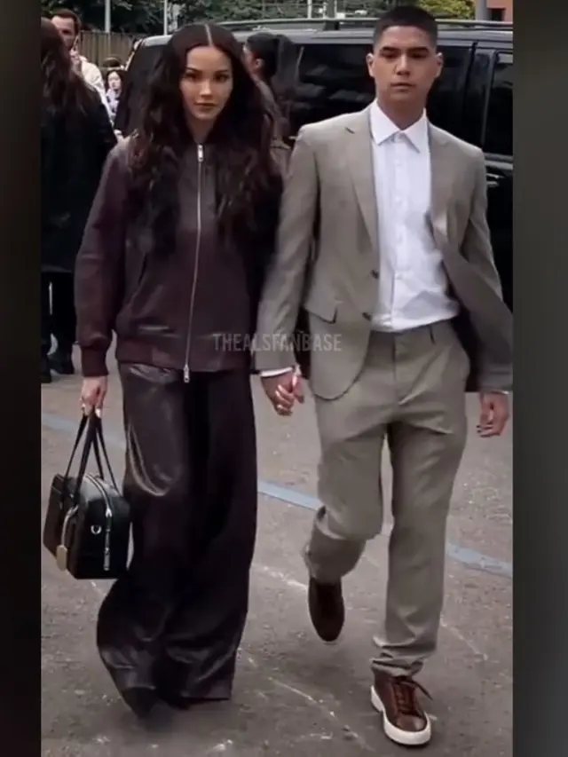Gaya Modis Al Ghazali dan Alyssa Daguise Hadiri Milan Fashion Week 2024,
