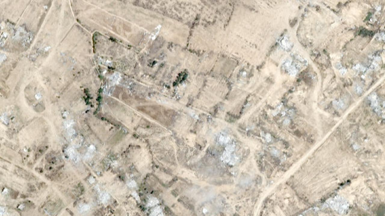 foto satelit gaza
