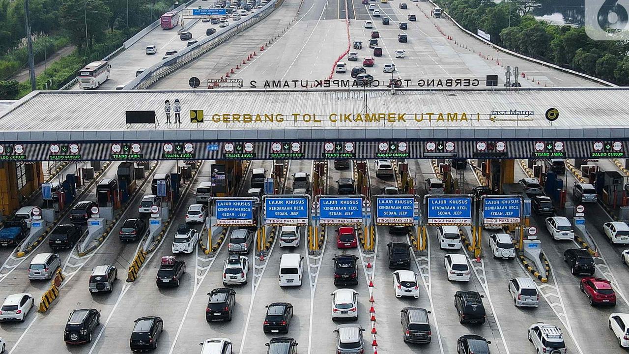 Jelang Puncak Tahun Baru, Kendaraan Masuk Jakarta Mulai Meningkat