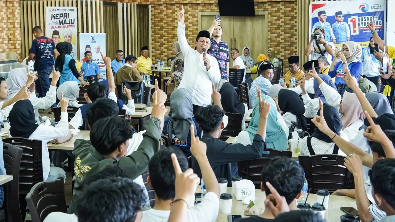 Calon gubernur (cagub) Kepulauan Riau (Kepri), Ansar Ahmad.