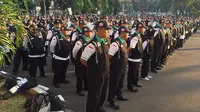 Panitia Penyelenggara Ibadah Haji Indonesia berangkat ke Arab Saudi. (Liputan6.com/Taufuqurrahman)