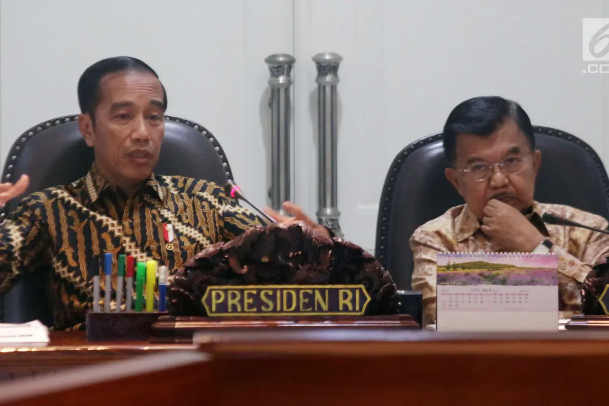 Jokowi Pimpin Ratas Bahas Pemindahan Ibu Kota