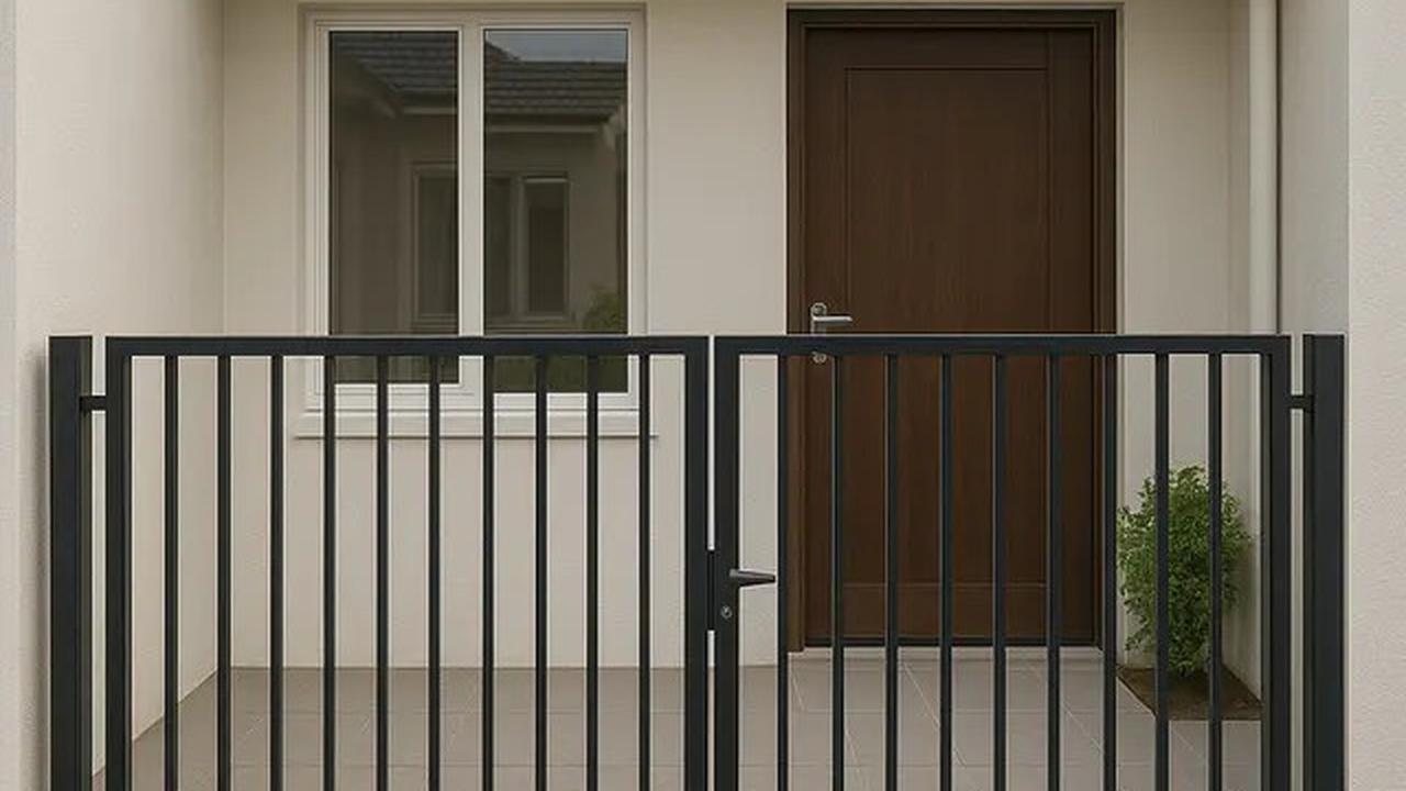 10 Desain Pagar yang Cocok untuk Rumah Minimalis dengan Teras Sempit, Privasi Aman Terjaga