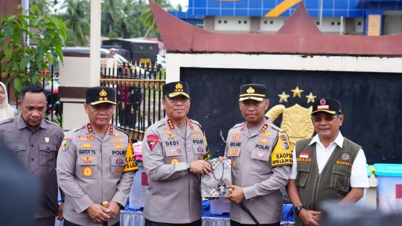 Wakapolri Pastikan Percepatan Pemulihan Infrastruktur Pascabanjir di Sumatera, Bantuan Kemanusiaan Terus Mengalir