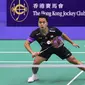 Tunggal putra Indonesia Anthony Sinisuka Ginting menyusul Jonatan Christie ke semifinal Hong Kong Open 2024 usai mengalahkan wakil tuan rumah Jason Gunawan di Hong Kong Coliseum, Jumat, 13 September. (foto: PP PBSI)