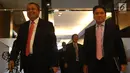 Gubernur BI Perry Warjiyo bersiap mengikuti Rapat Dewan Gubernur (RDG) Bank Indonesia di Jakarta, Kamis (20/6/2019). Rapat memutuskan untuk mempertahankan BI7DRR sebesar 6,00%, suku bunga Deposit Facility sebesar 5,25%, dan suku bunga Lending Facility sebesar 6,75%. (Liputan6.com/Angga Yuniar)