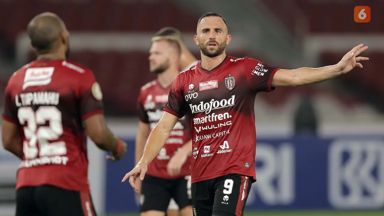 BRI Liga 1 2021: Bali United vs Persik Kediri
