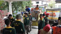 Beragam bantuan dari Depo Bangunan untuk korban gempa di Cianjur, Jawa Barat. (Ist)