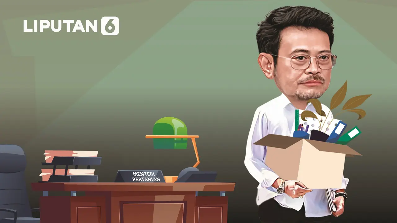 Banner Infografis Syahrul Yasin Limpo Mundur dari Posisi Menteri Pertanian. (Liputan6.com/Abdillah)