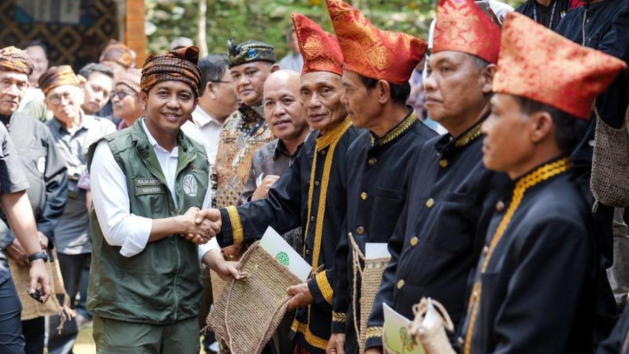 Pemerintah Komitmen Percepat Penetapan Hutan Adat 1,4 Juta Hektare, Atasi Konflik dan Hadirkan Keadilan