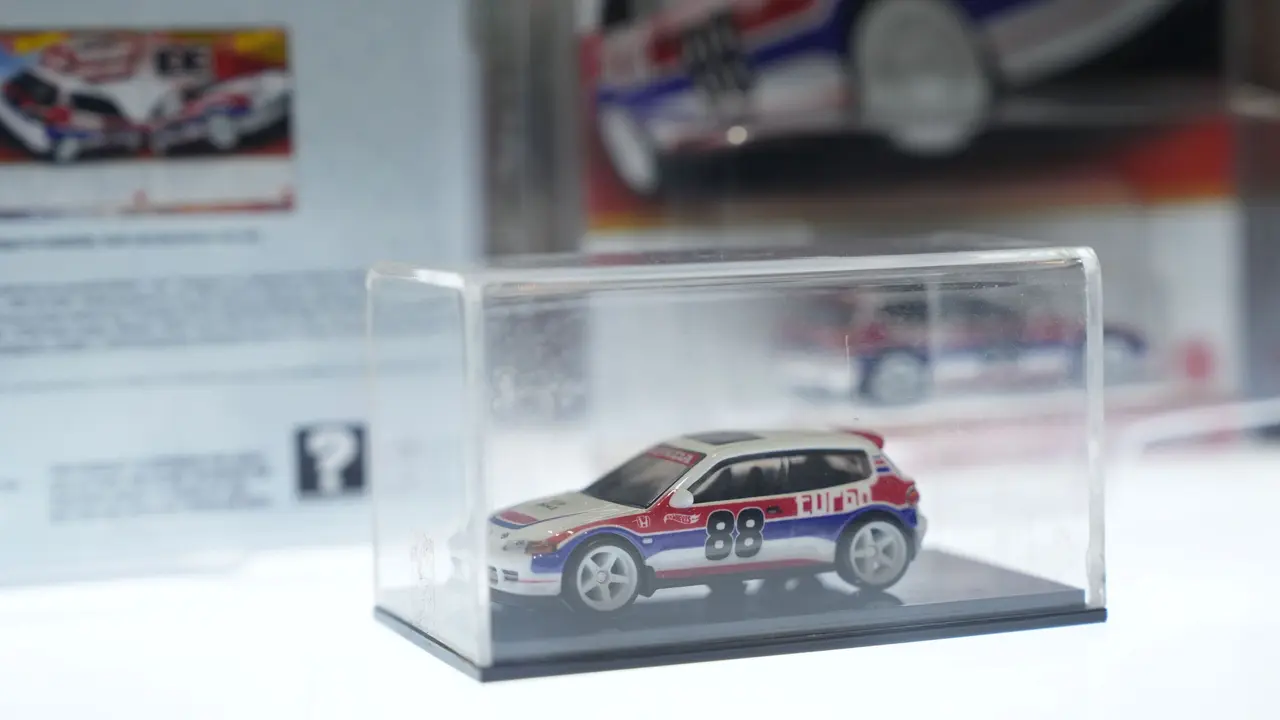 Hot Wheels Honda Civic EG 2024 Convention Car 1:64 diproduksi terbatas untuk kolektor di Indonesia. (ist)