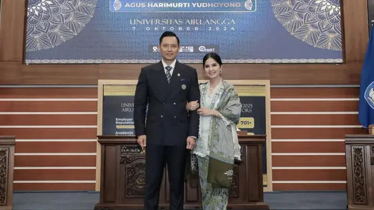 6 Gaya Kebaya Annisa Yudhoyono Dampingi AHY, Tampilkan Gaya Totalitas yang Tuai Pujian