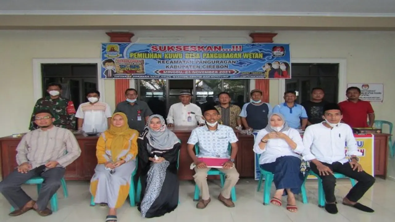 Saat Generasi Muda Ikut Dalam Pilkades di Cirebon