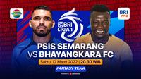 Jangan lewatkan keseruan,  Live Streaming BRI Liga 1 Malam Ini : Bhayangkara FC Vs PSIS Semarang di Vidio