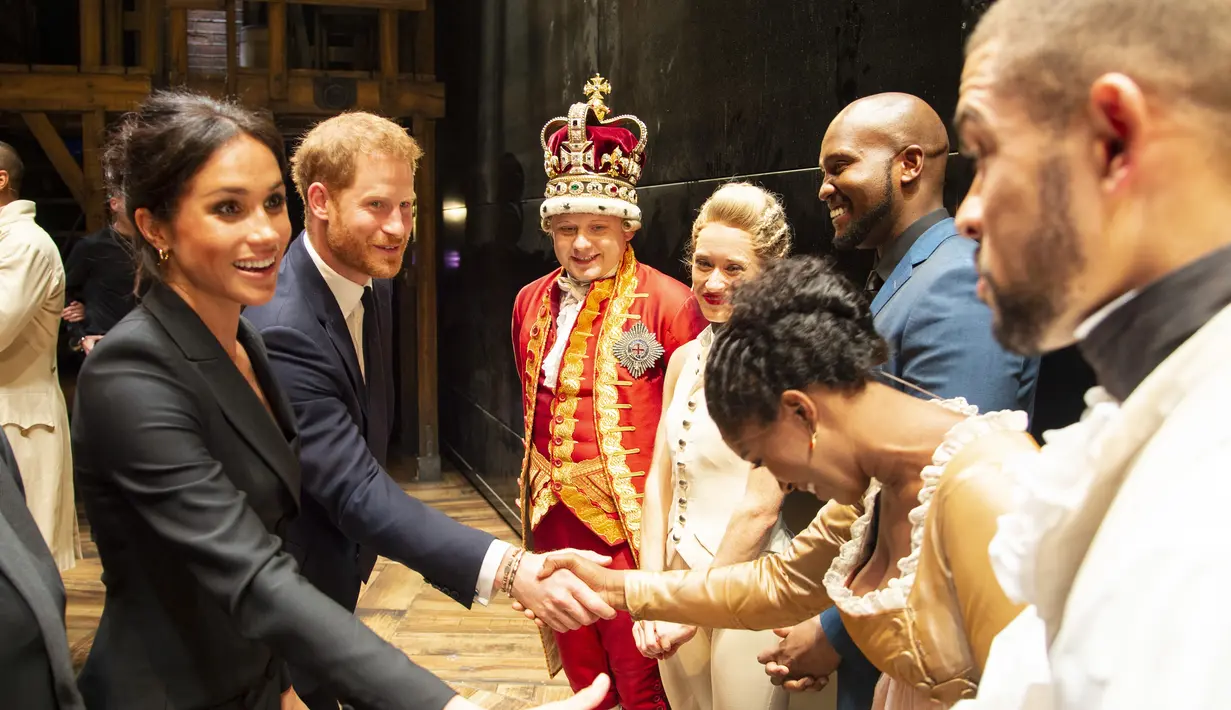 Meghan Markle bahan sudah menghapal nama-nama dan jabatan orang-orang penting yang akan ia temui di Australia. (DAN CHARITY / POOL / AFP)