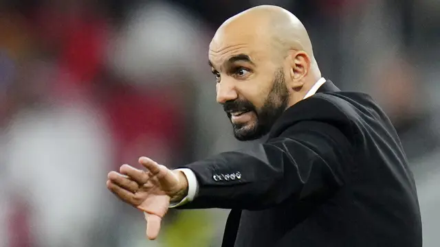 Foto: Mengenal Sosok Walid Regragui, Pelatih Timnas Maroko yang Terus Membuat Kejutan di Piala Dunia 2022