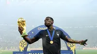 3. Gelar Bergengsi - Pogba sudah meraih banyak gelar bergengsi selama berkarier di lapangan hijau. Mulai dari Juara Serie A Italia hingga meraih juara Piala Dunia bersama timnas Prancis. (AFP/Franck Fife)