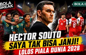 Bola Break: Hector Souto Bicara Target Piala Dunia Futsal 2028, Tak Berani Janji Indonesia Lolos