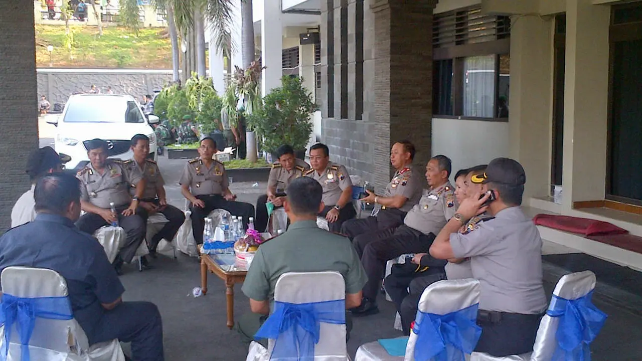 Kebakaran Polda Jawa Tengah