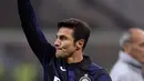 3. Javier Zanetti - Pemain yang terkenal dengan aura kepemimpinan di Inter Milan. Javier juga menularkan hal serupa di timnas Argentina. (AFP/Alberto Lingria)